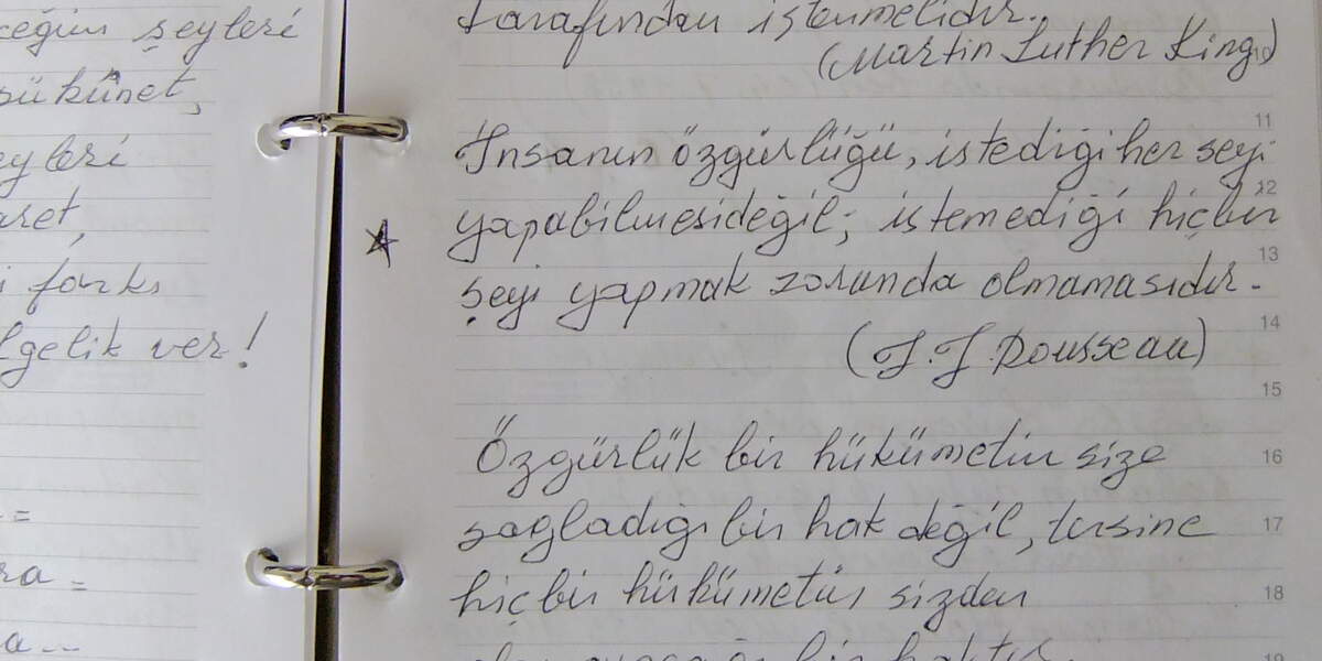 Açılmış bir klasör