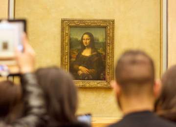Louvre Müzesi, Mona Lisa 😲