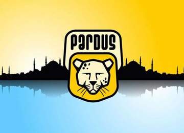 Pardus Logosu ve İstanbul Silüeti
