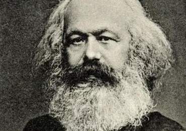 Karl Marx'ın resmi.