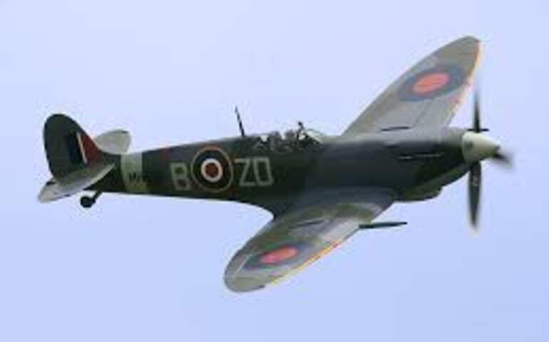 Spitfire uçak fotoğrafı